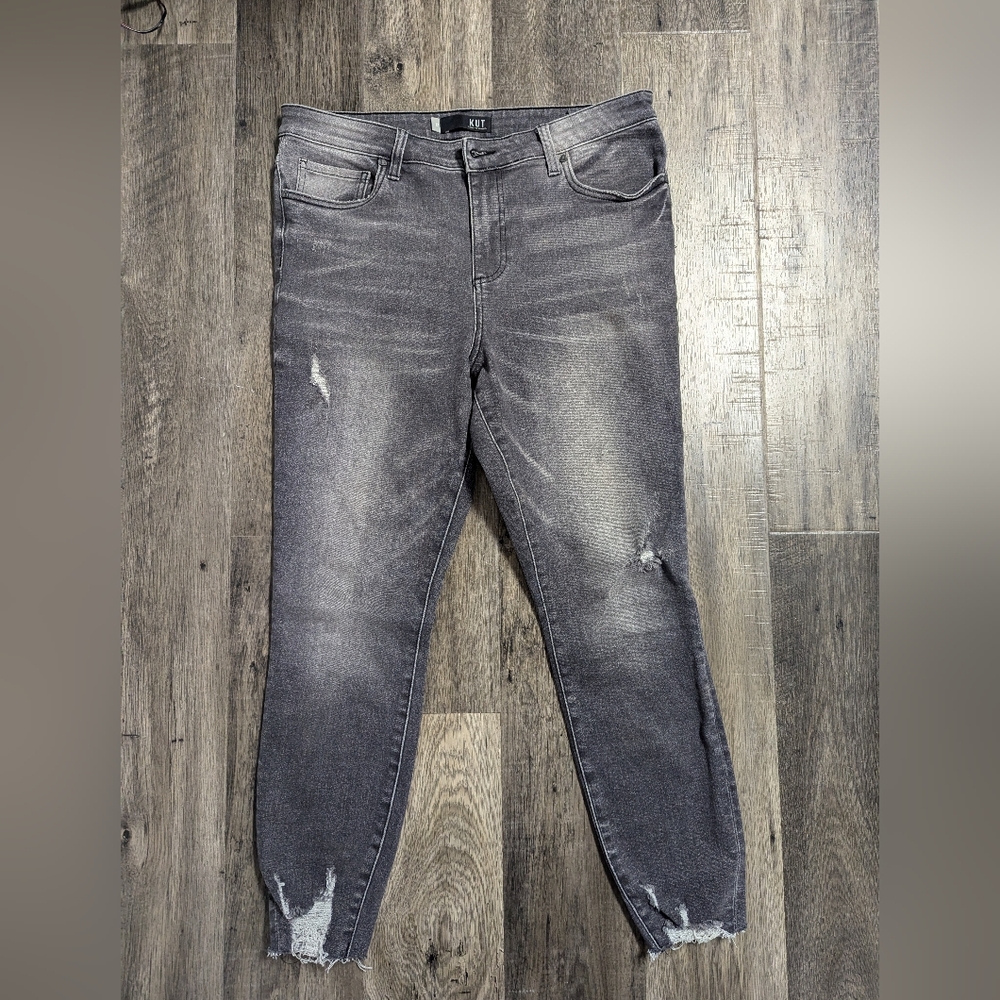 Kut from the kloth Connie high rise skinny size 12 jeans